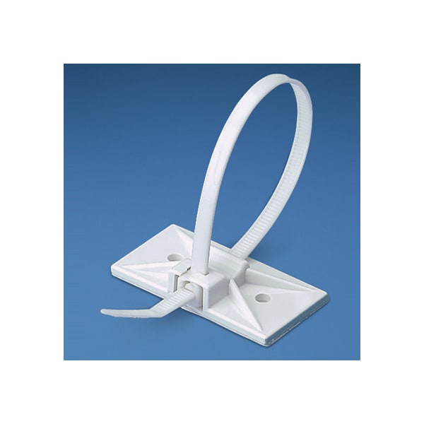 Cable Tie Mount, Snap-In, #6 Screw (M3),